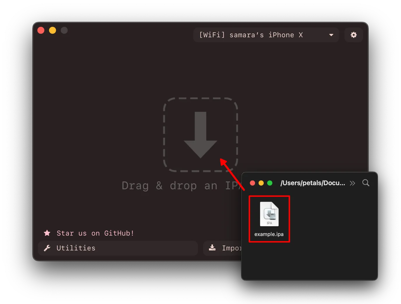 Main Application Page